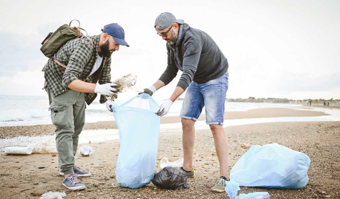 Beach Cleaning In The Winter